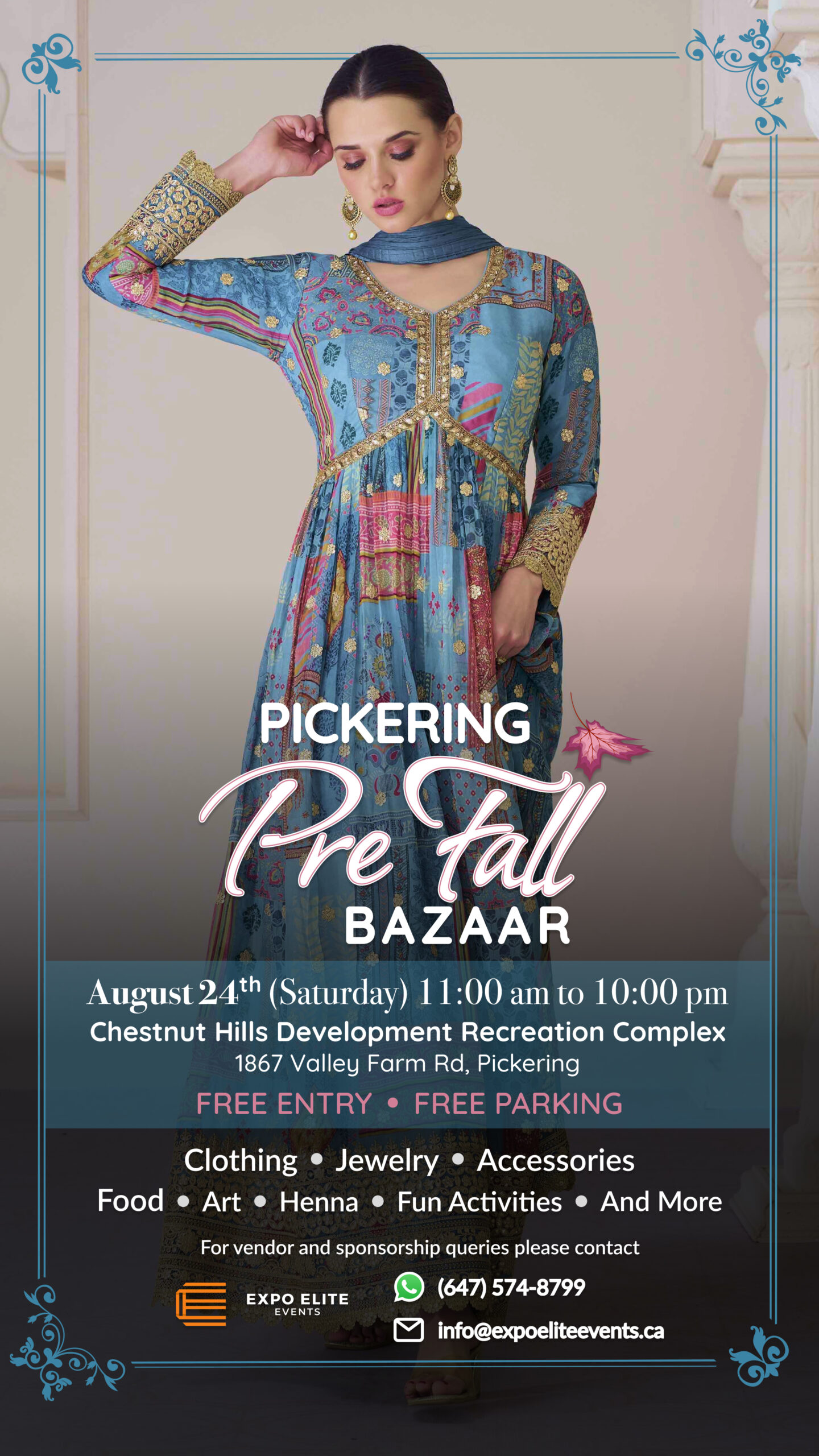Pickering Pre Fall Bazaar - August 24